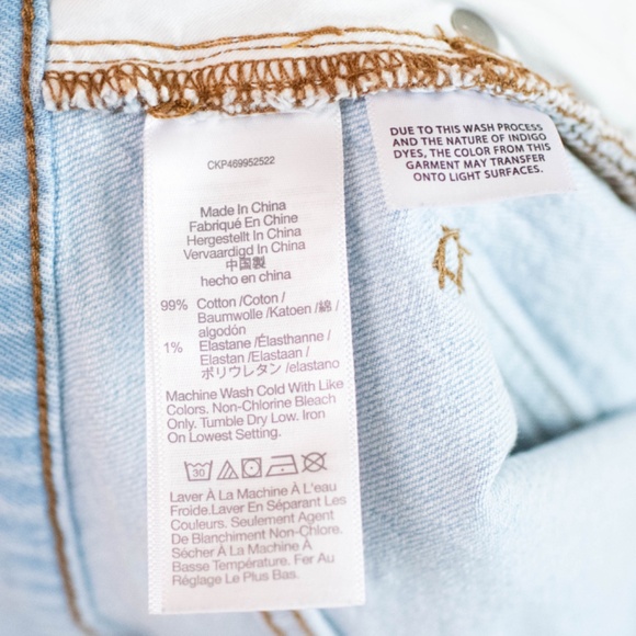 The Perfect Vintage Straight Jean in Westanna Wash - Picture 6 of 6